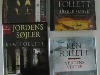 MP3 lydbøger af Ken Follet