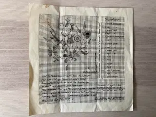Clara Wæver mønster nr. 26-1155K: Blomster