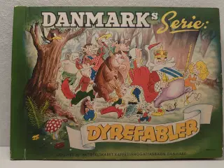 Danmarks Serie:Dyrefabler. Sjælden god stand.