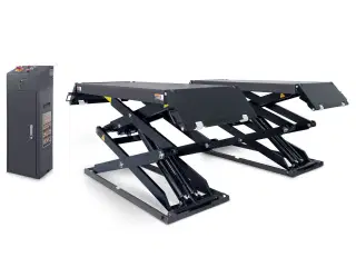 Autolift Sakselift til gulvmontering 3500 kg løfte