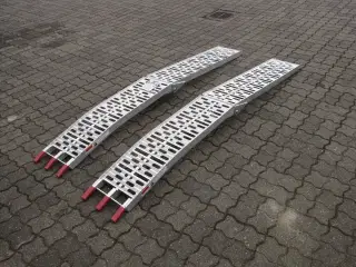Alu.ramper 2,25 m - foldbar TILBUD