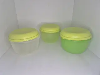Tupperware salatskåle/crispere og riste