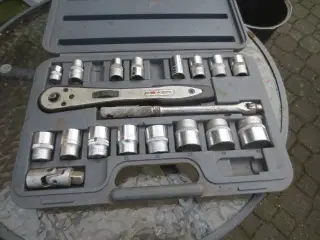 1 stk Boxer topnøglesæt 