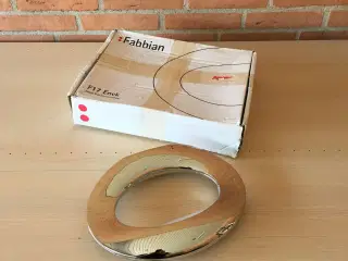 Designer lampe chrom