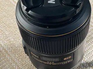 Nikkor 105mm 1:2.8G ED VR