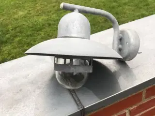 Udelampe af zink