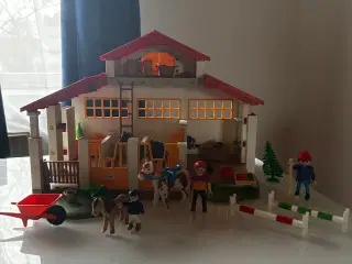 Ponyranch med heste