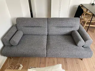 Sofa grå 2 personers