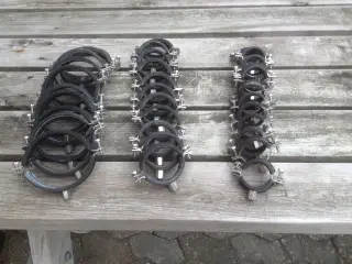 Rustfrie A4 rørbæringer/Flamco bæringer