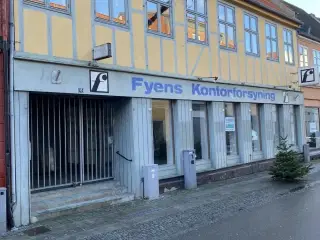 Lyst butikslokale til leje i Mellemgade 14, Fyn.