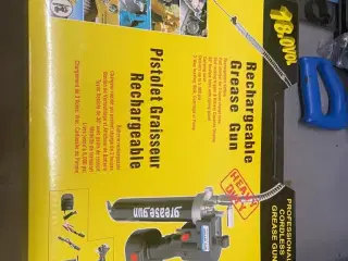 18v fedtsprøjte/fedtpresser i kasse
