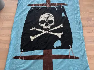 FLEXA pirat-print sengetøj, 140x200 cm.