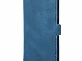 Google Pixel 7A blå lædercover