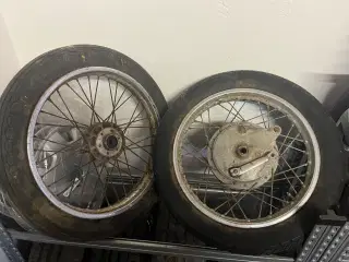 For og baghjul til Suzuki gt 500