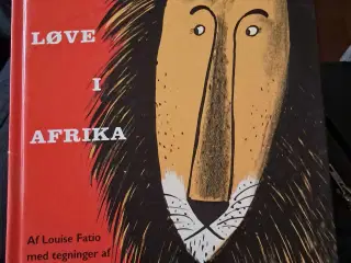 Den glade løve i Afrika 