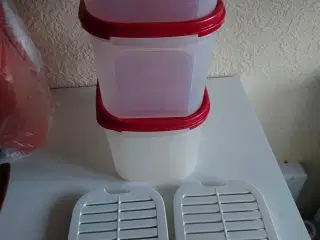 Tupperware relet 3 st plus 2 riste