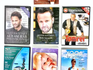 51 DVD film Sport, Hobby, Musik og Dokumentar