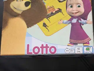 Masha og Bjørn lotto 