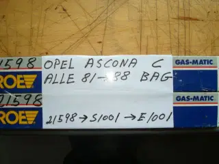stødd. Monroe Opel