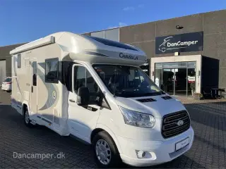 2019 - Chausson Titanium 640    Kommissionsbil! Ford 170 hk. med automatgear, Lithiumbatteri, Solcelle anlæg, Gasovn, 230 v aircon på bodel
