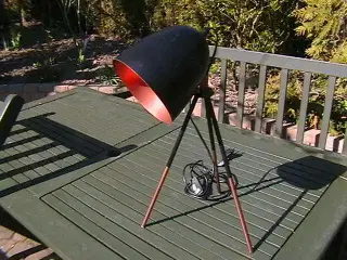 Fin Bordlampe.