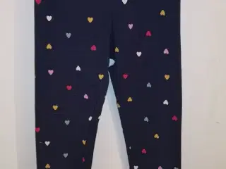 Leggings med hjerter str 140