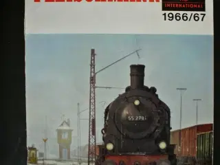 dansk katalog over fleischmann h0 1966/67, emne: h