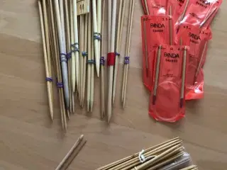 Strikkepinde Bambus