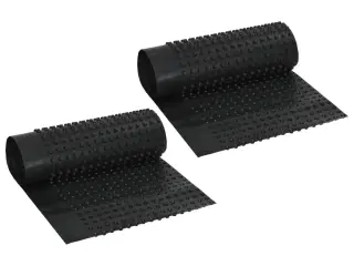 Drænmåtte med fordybninger 2 stk. HDPE 400 g/m² 0,5 x 20 m