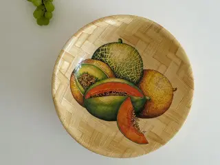 Finerskål m melontryk