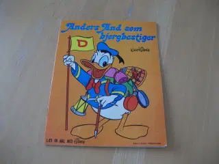 Anders And som bjergbestiger læs og mal
