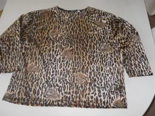 dyre print Bluse