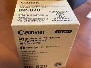 Canon BP-820 batteri nyt, Canon, BP-820