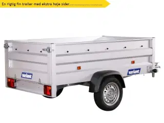 2024 - Variant 220 XL Ekstra høje sider Nr. plade 790,- kr. En lækker trailer med ekstra høje sider...........................
