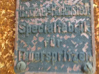 1883 årg. hestetrukken vippekarpumpe kobber m.m.