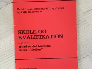 Skole og Kvalifikation