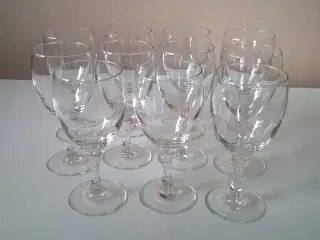 Hvidvinsglas 11 stk.