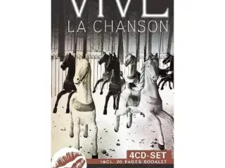 vive la chanson, 4 cd + book-let