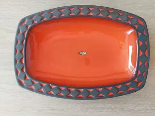 Orange Frank Keramik Fad