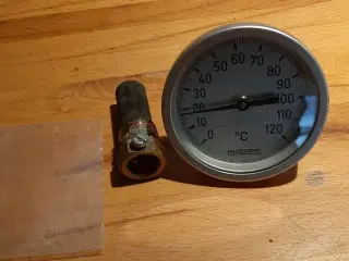 Rüeger termometer og følerlomme