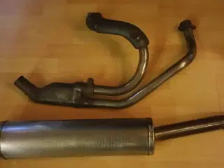 Udstødning Honda XRV 750 årg 90-00