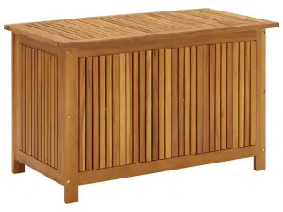 Opbevaringsboks til haven 90x50x58 cm massivt akacietræ