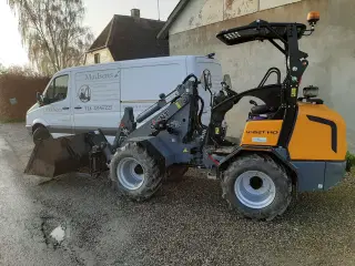 Minilæsser udlejes 1000kr 