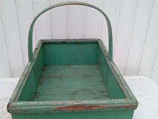 Købmandskurv grøn