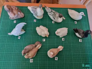 Fuglefigurer Royal Copenhagen - B & G 