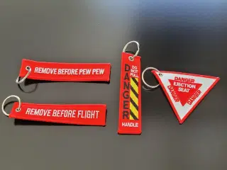 4 mærker Remove Before Floght