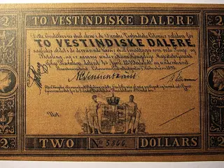 Dansk Vestindien sedler