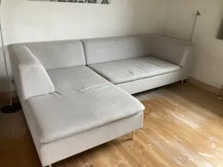 Sofa med chaiselong 
