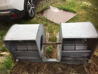 stor dobbelt blæser 