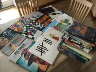 Gamle lp plader sælges